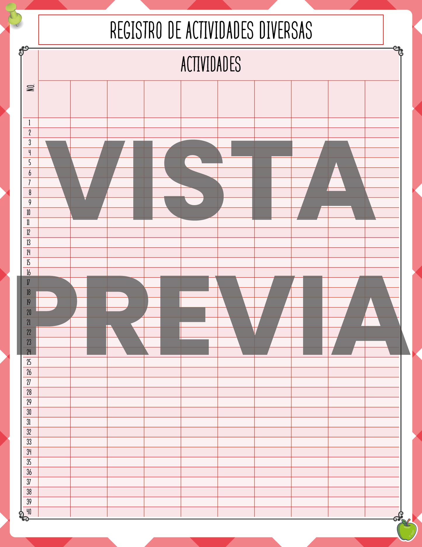 Agenda Roja MAESTRO Preescolar Ciclo Escolar 2024 - 2025 en PDF
