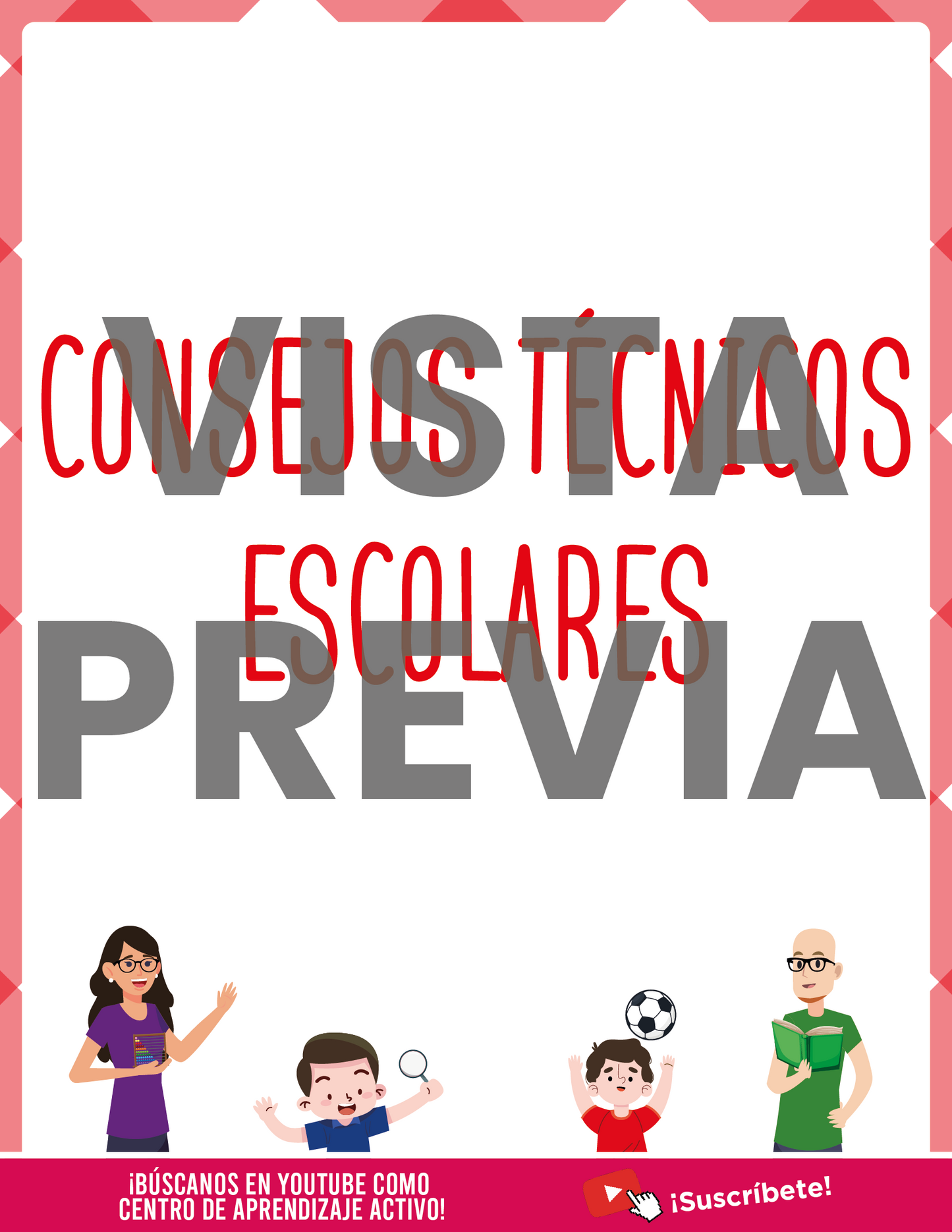 Agenda Roja MAESTRO Preescolar Ciclo Escolar 2024 - 2025 en PDF