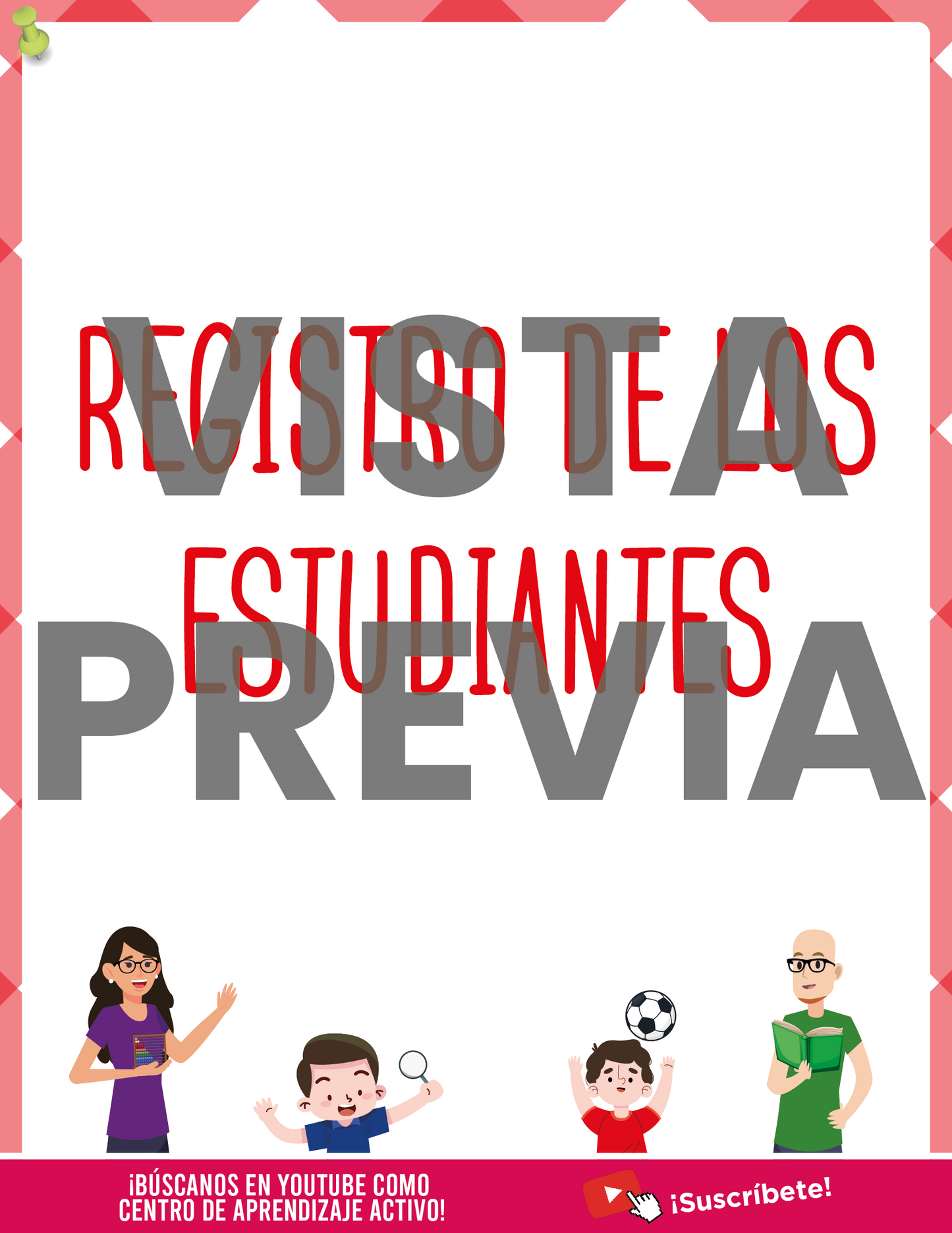 Agenda Roja MAESTRO Preescolar Ciclo Escolar 2024 - 2025 en PDF