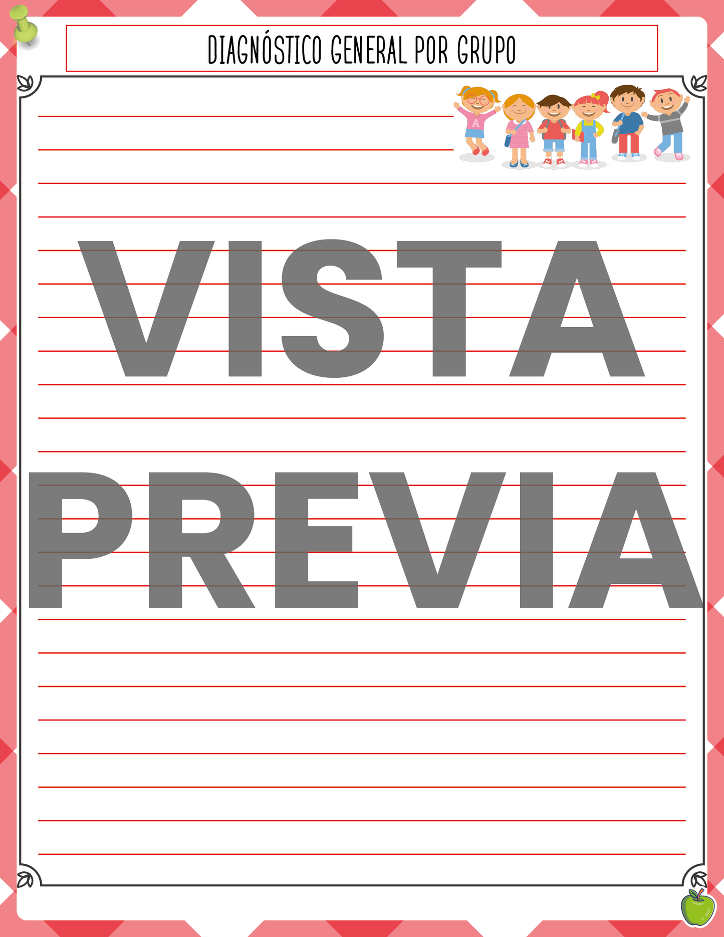 Agenda Roja MAESTRO Preescolar Ciclo Escolar 2024 - 2025 en PDF