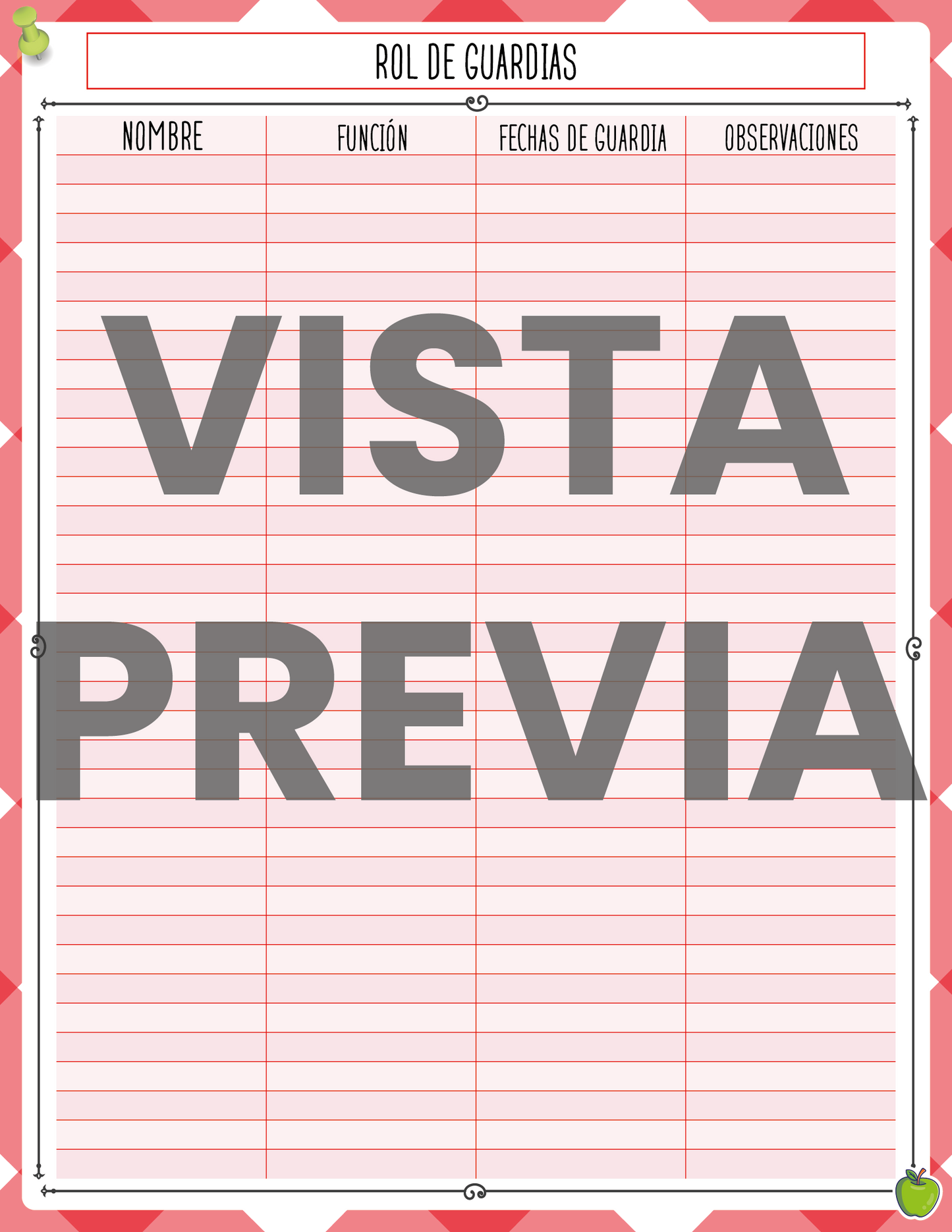 Agenda Roja MAESTRO Primaria Ciclo Escolar 2024 - 2025 en PDF
