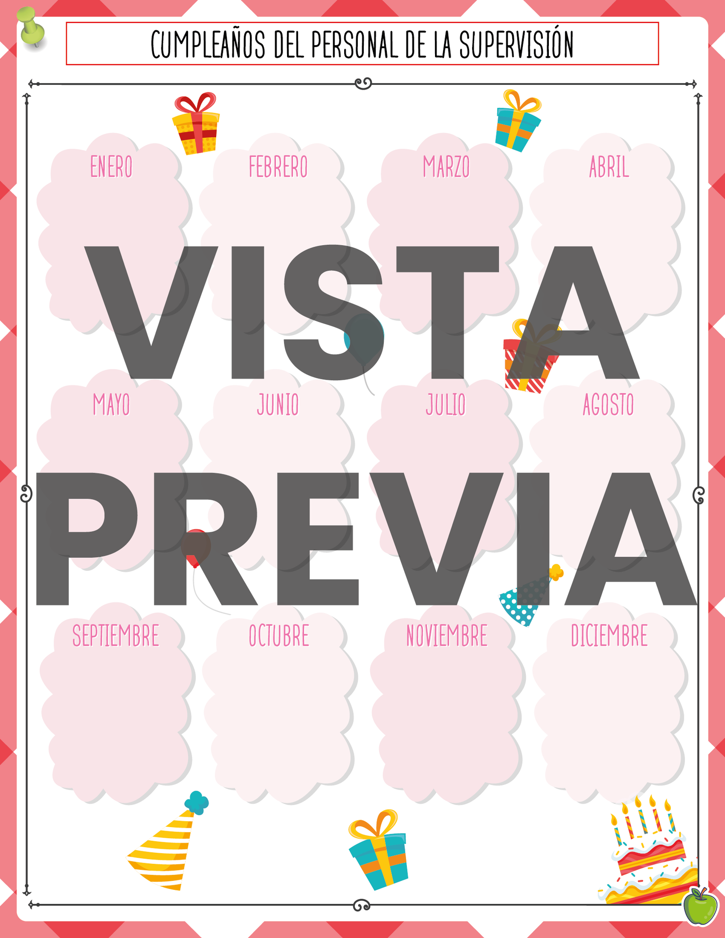 Agenda Manzana SUPERVISOR Secundaria Ciclo Escolar 2024 - 2025