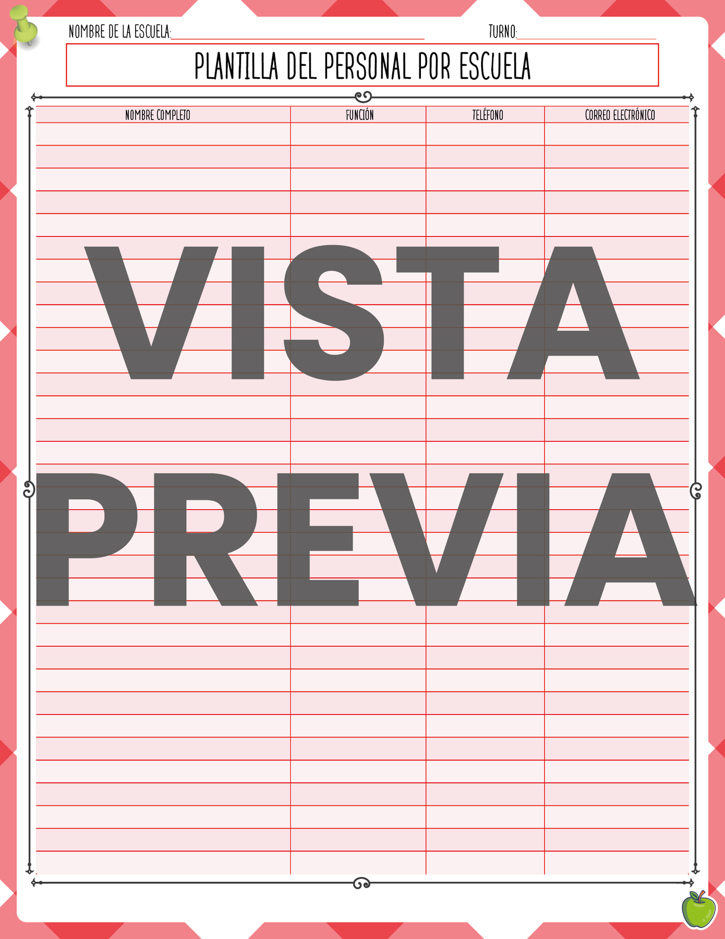 Agenda Manzana SUPERVISOR Secundaria Ciclo Escolar 2024 - 2025