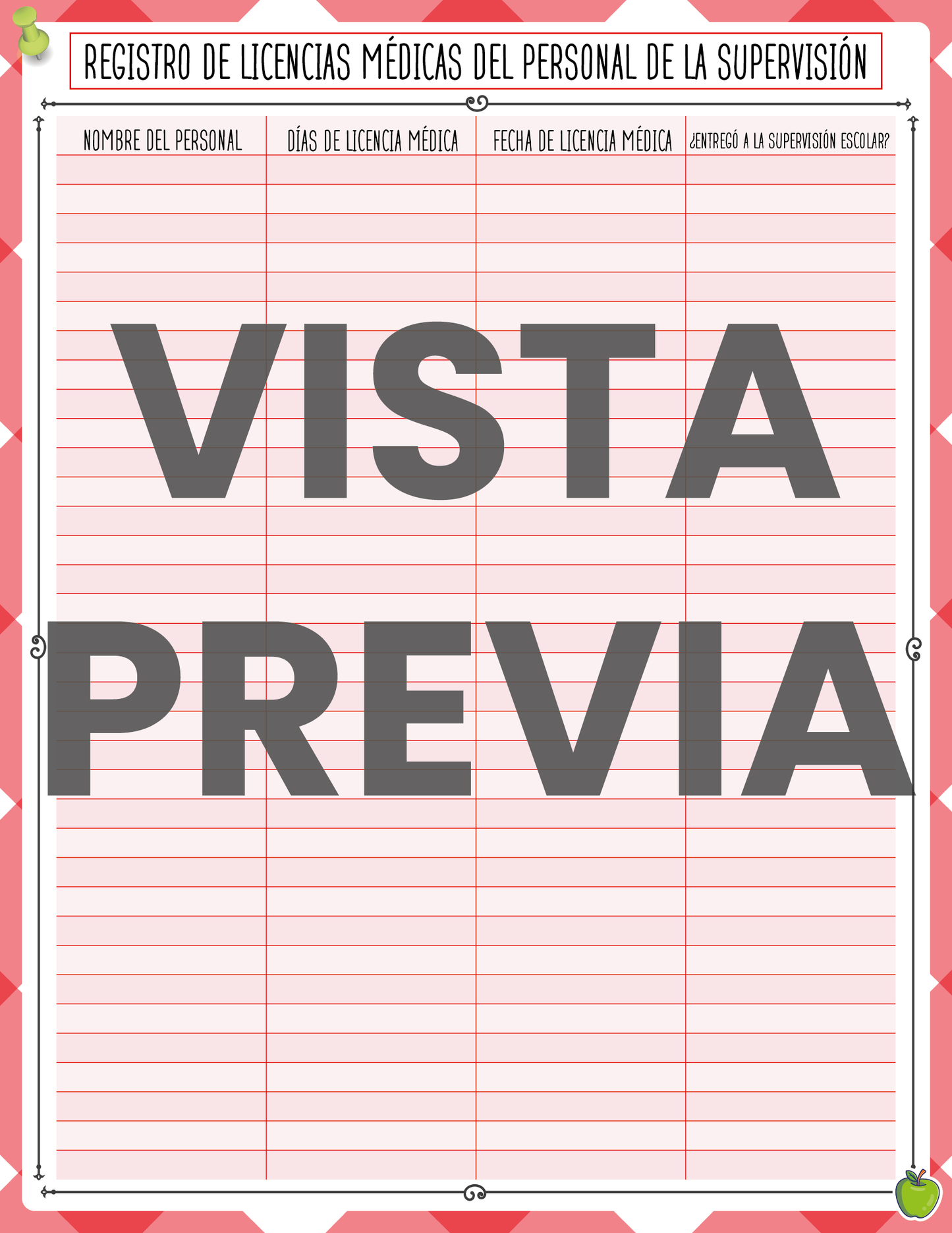 Agenda Manzana SUPERVISOR Secundaria Ciclo Escolar 2024 - 2025