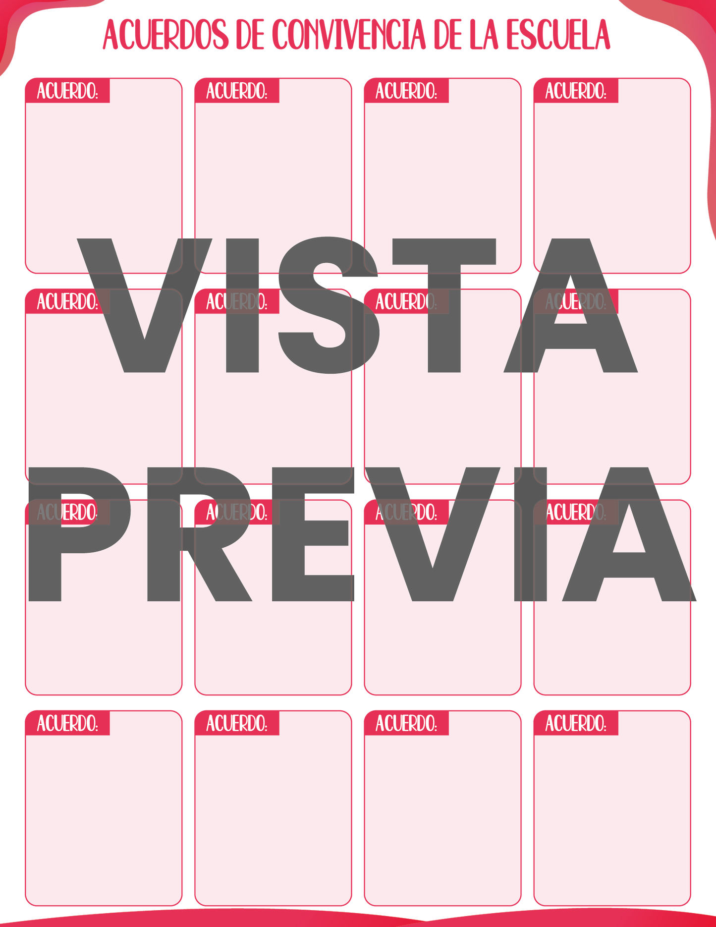 Agenda Rosa MAESTRO Preescolar Ciclo Escolar 2024 - 2025 en PDF