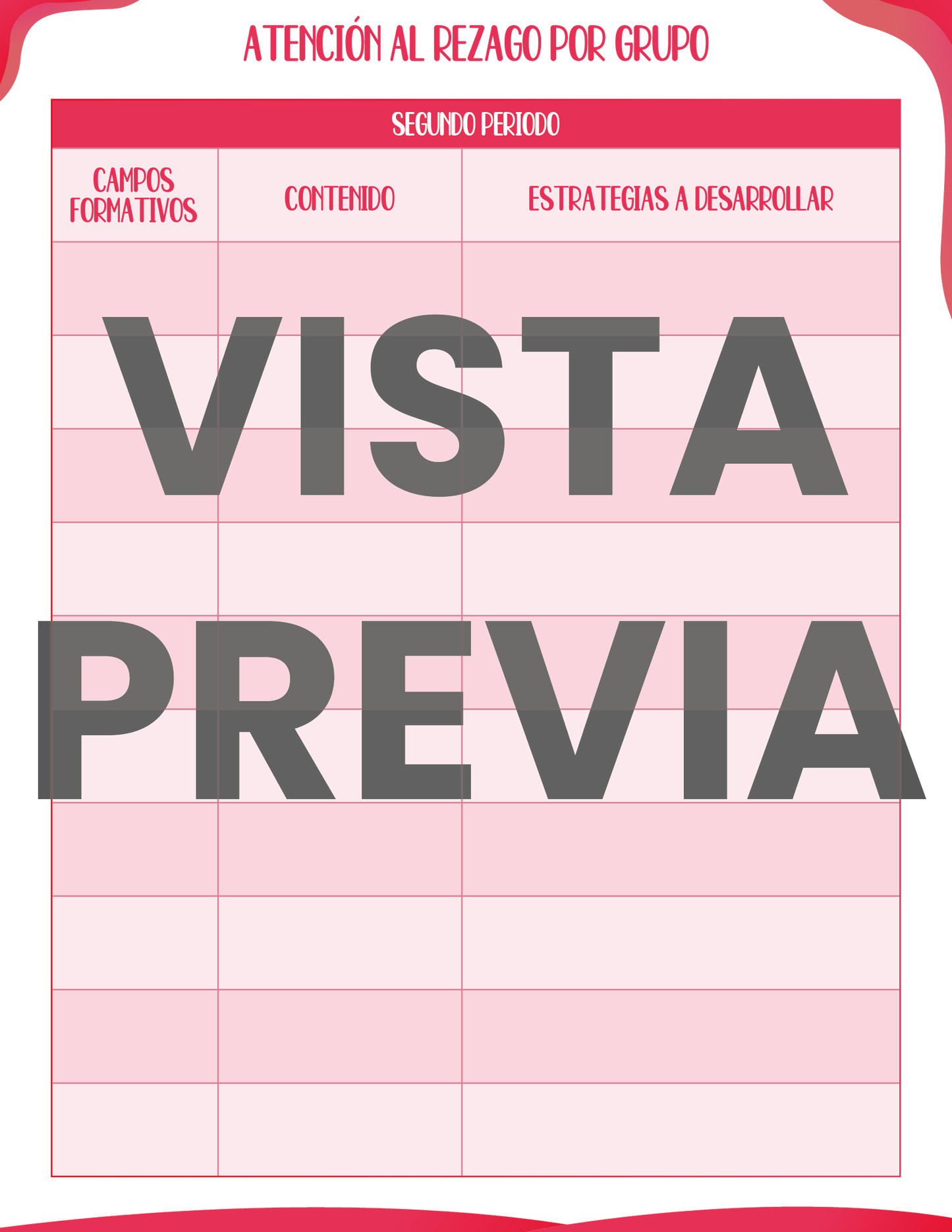 Agenda Rosa MAESTRO Preescolar Ciclo Escolar 2024 - 2025 en PDF