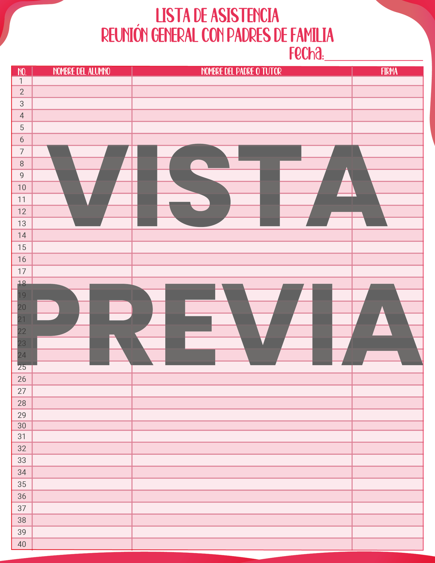 Agenda Rosa MAESTRO Preescolar Ciclo Escolar 2024 - 2025 en PDF
