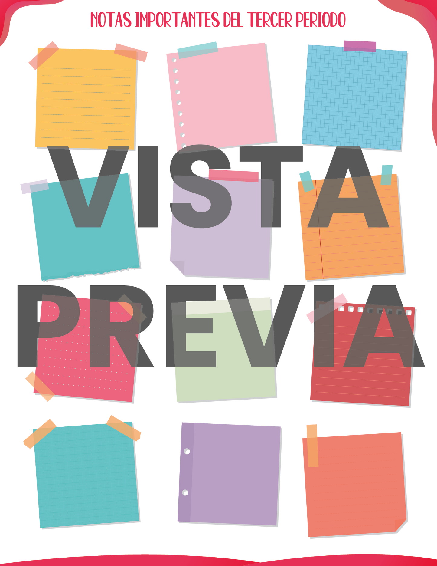 Agenda Rosa MAESTRO Preescolar Ciclo Escolar 2024 - 2025 en PDF