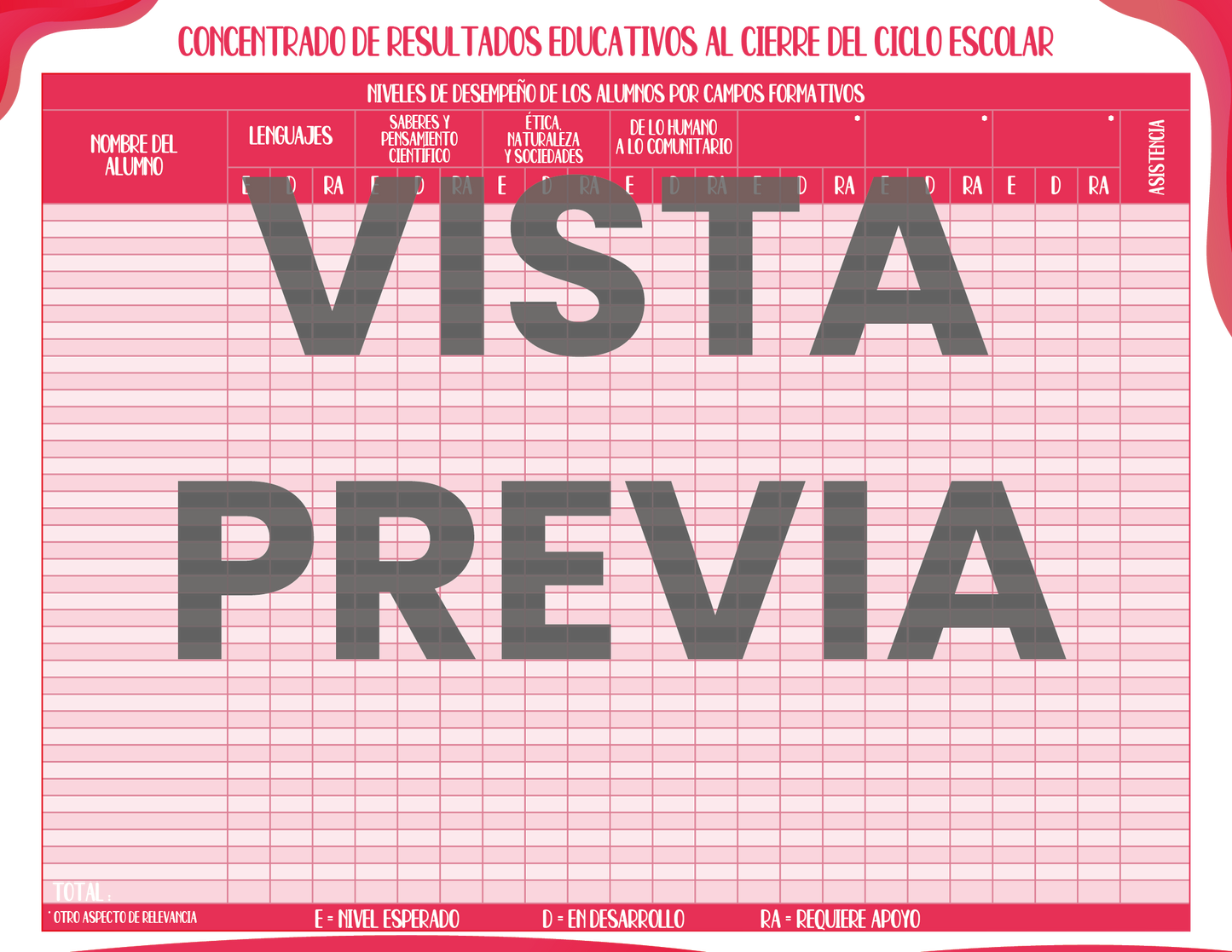 Agenda Rosa MAESTRO Preescolar Ciclo Escolar 2024 - 2025 en PDF