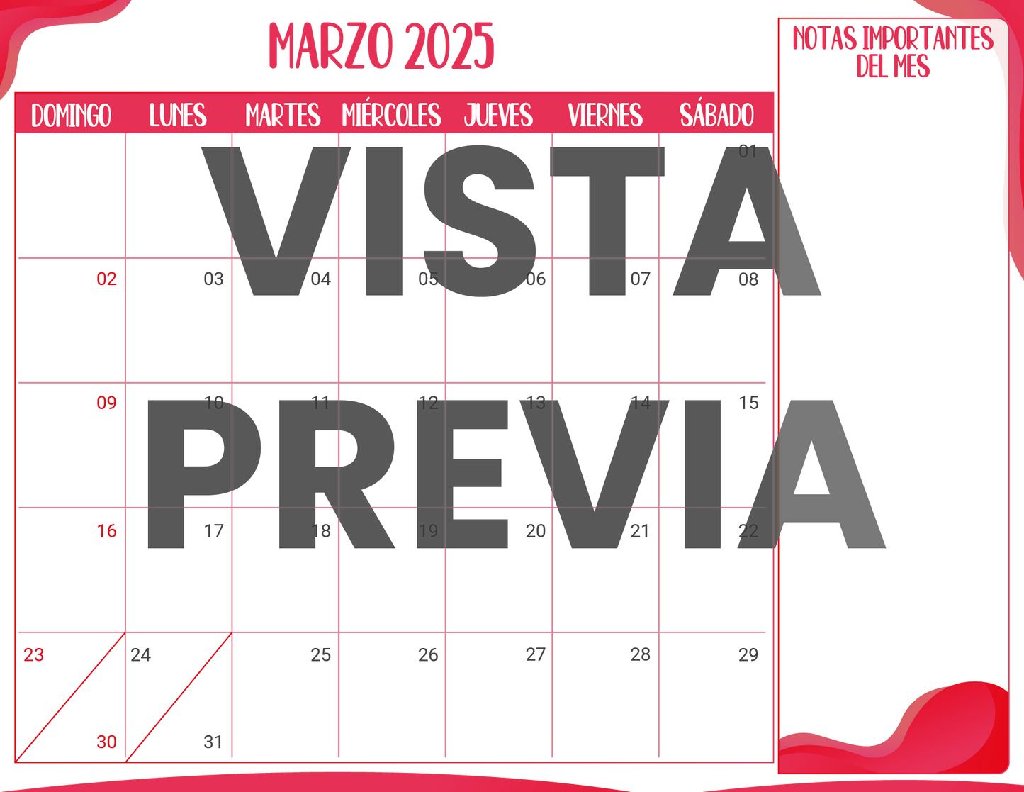 Agenda Rosa MAESTRO Preescolar Ciclo Escolar 2024 - 2025 en PDF