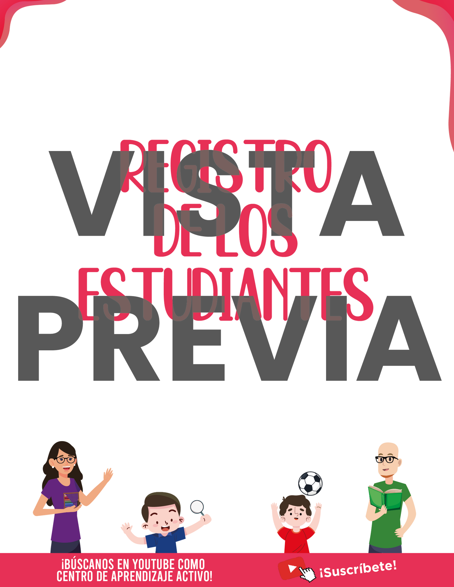 Agenda Rosa MAESTRO Preescolar Ciclo Escolar 2024 - 2025 en PDF