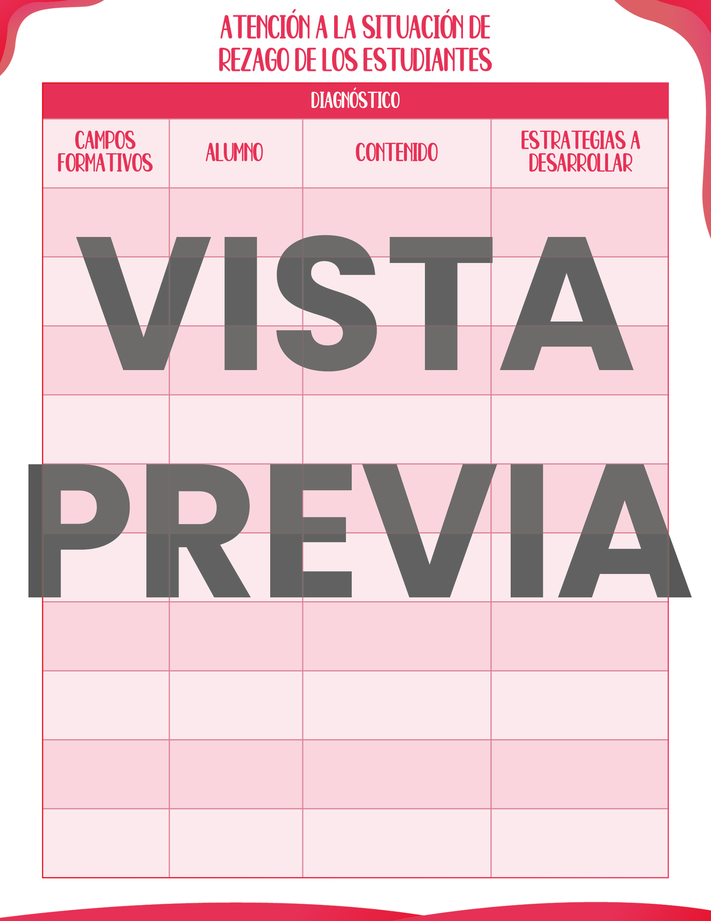 Agenda Rosa MAESTRO Preescolar Ciclo Escolar 2024 - 2025 en PDF