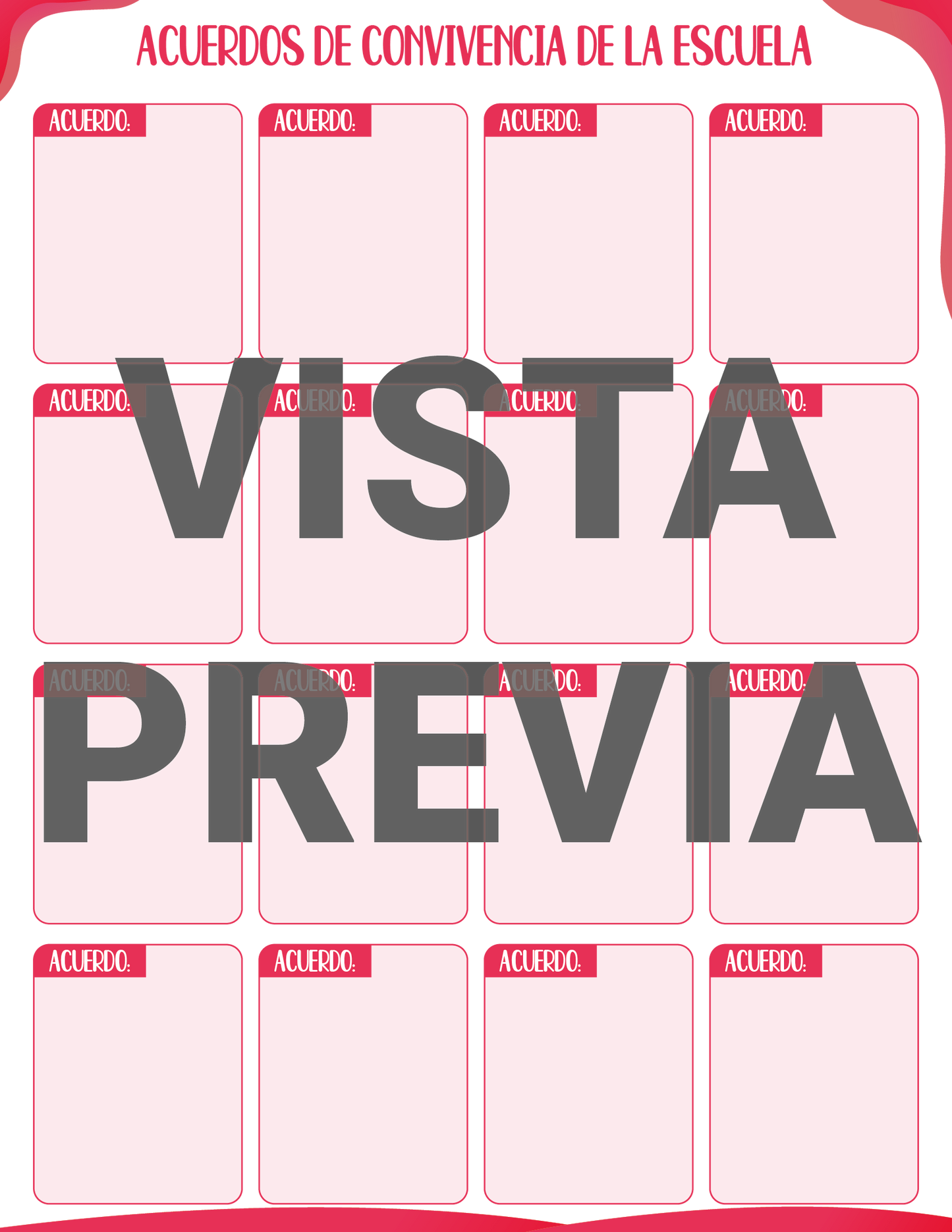 Agenda Rosa DIRECTOR Preescolar Ciclo Escolar 2024 - 2025 en PDF