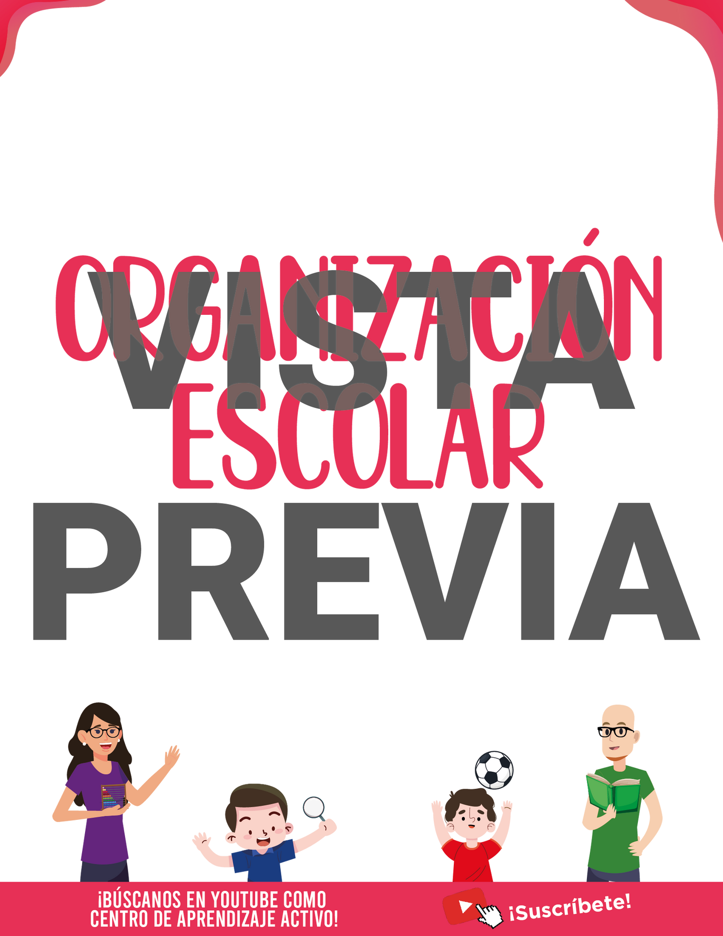Agenda Rosa DIRECTOR Preescolar Ciclo Escolar 2024 - 2025 en PDF