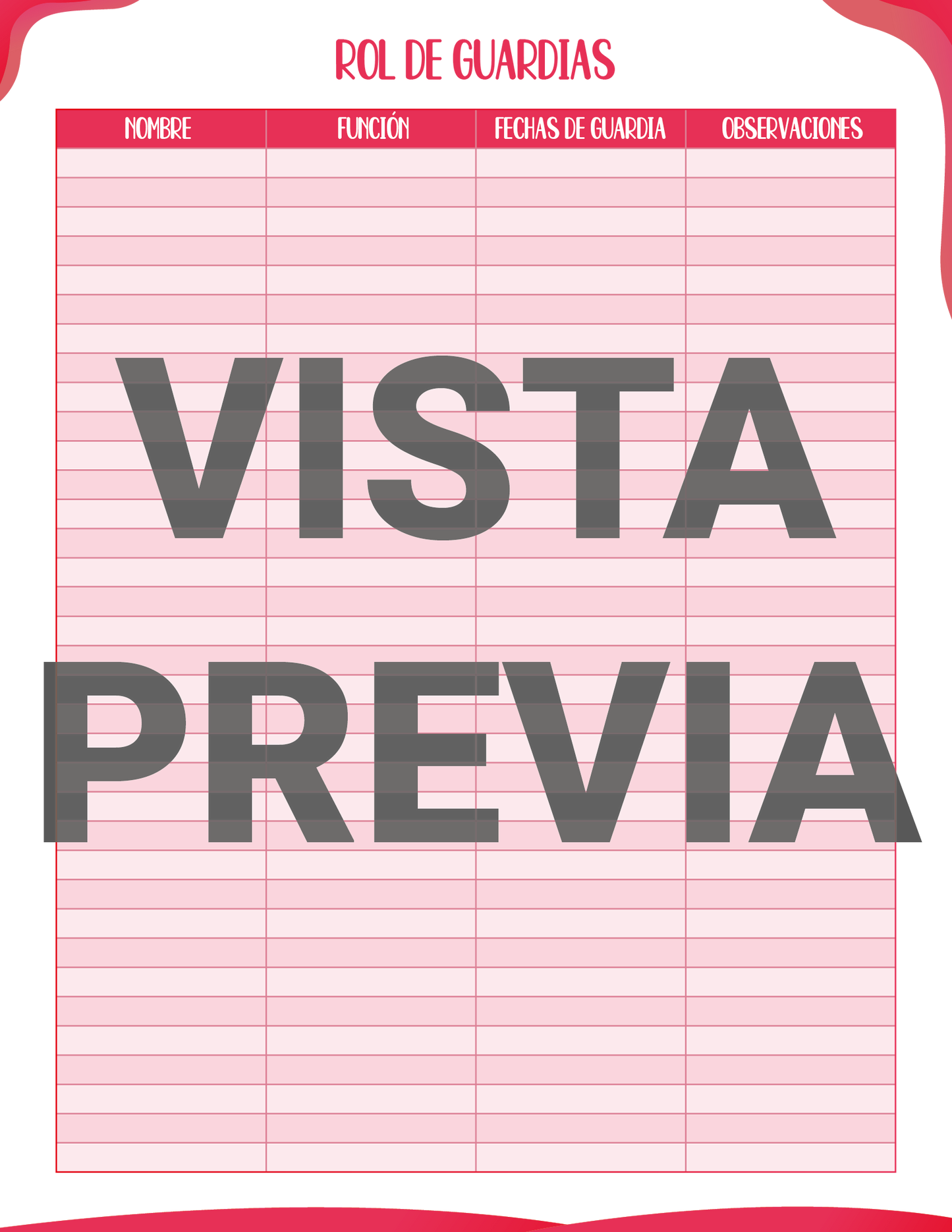 Agenda Rosa DIRECTOR Preescolar Ciclo Escolar 2024 - 2025 en PDF
