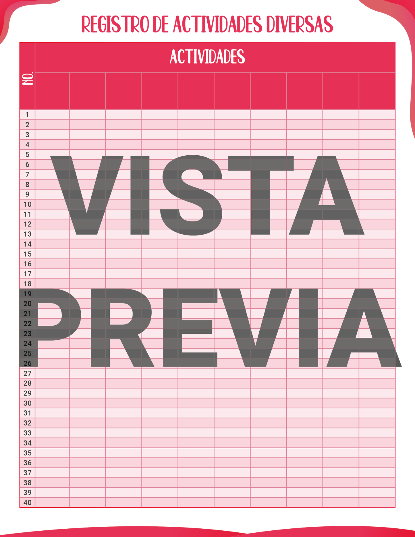 Agenda Rosa DIRECTOR Preescolar Ciclo Escolar 2024 - 2025 en PDF