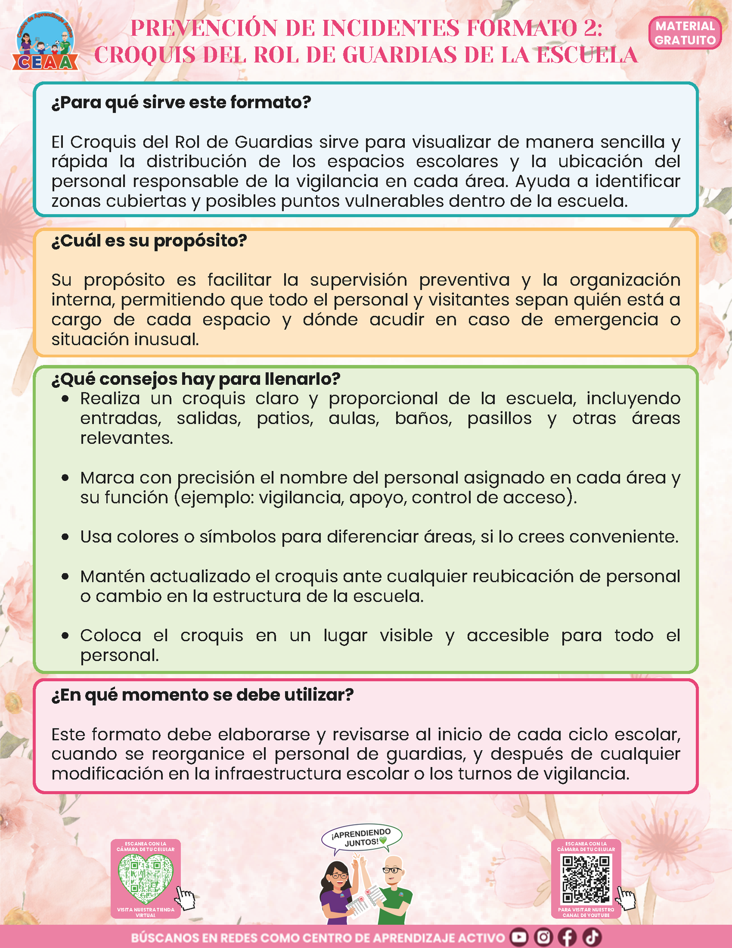 BITÁCORA PARA LA PREVENCIÓN, REGISTRO Y ATENCIÓN DE INCIDENCIAS Y ACOSO ESCOLAR en PDF Versión 3
