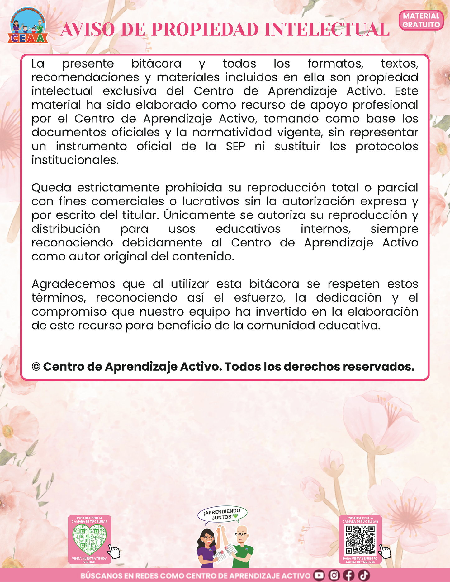 BITÁCORA PARA LA PREVENCIÓN, REGISTRO Y ATENCIÓN DE INCIDENCIAS Y ACOSO ESCOLAR en PDF Versión 3
