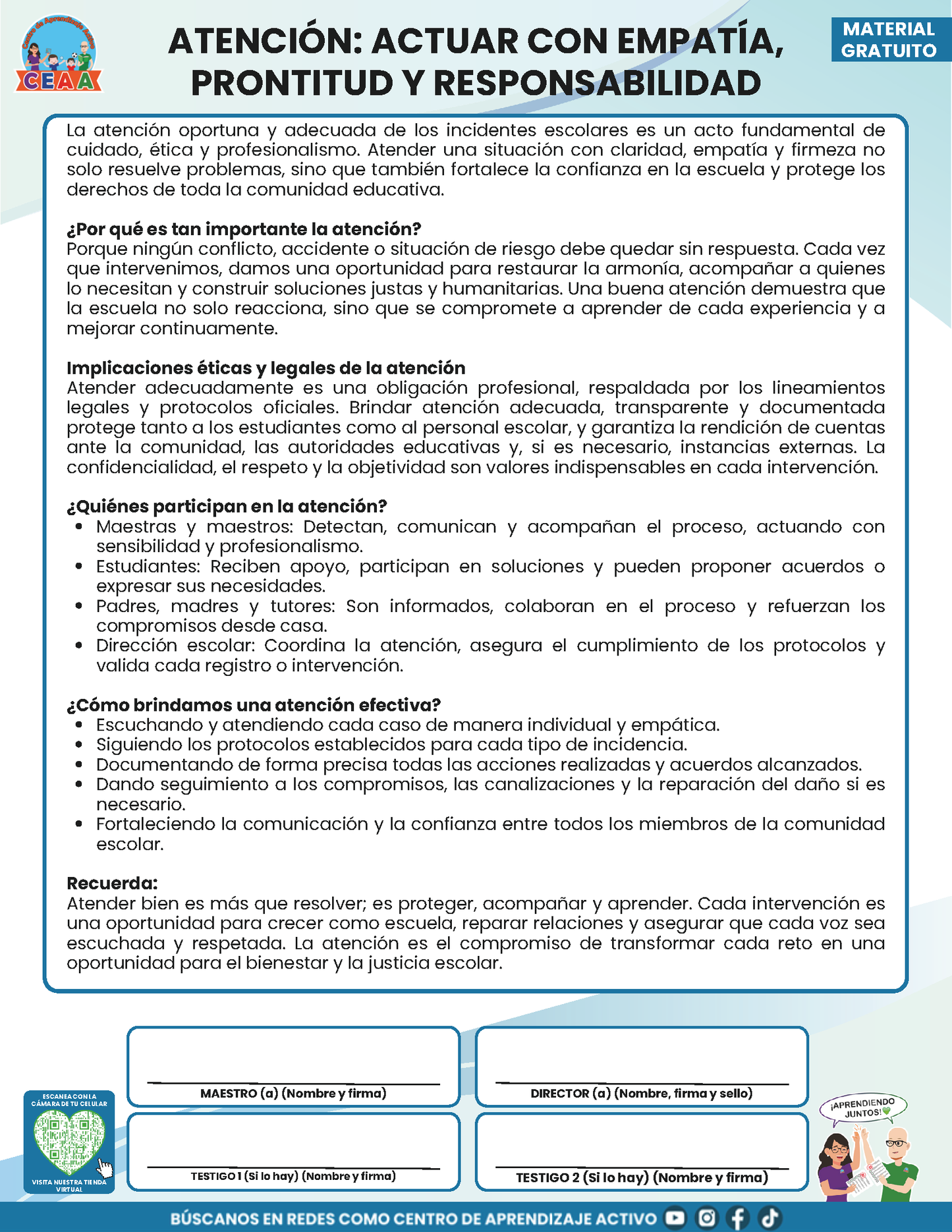 BITÁCORA PARA LA PREVENCIÓN, REGISTRO Y ATENCIÓN DE INCIDENCIAS Y ACOSO ESCOLAR en PDF Versión 2