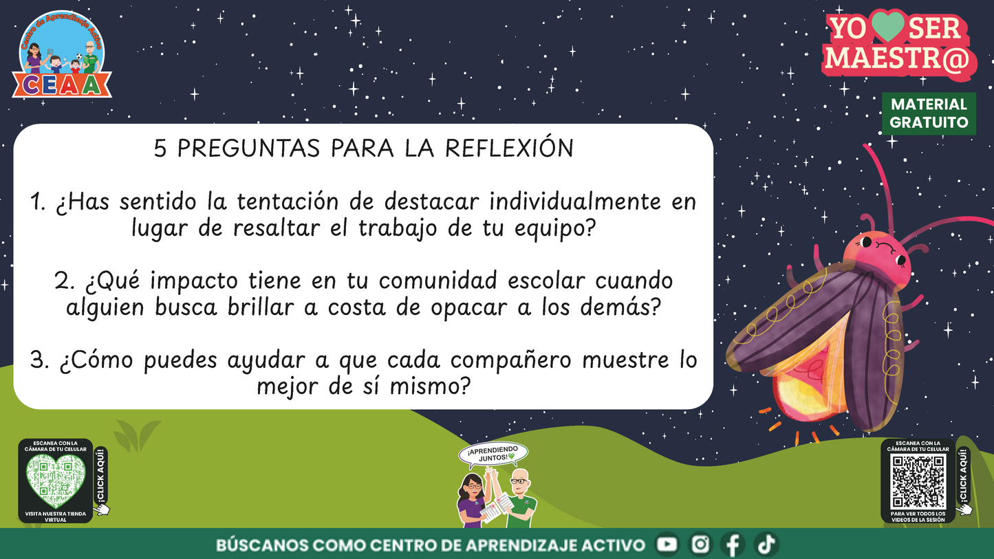 Historias para Maestros - CAMILA, LA LUCIÉRNAGA QUE APRENDIÓ A HACER BRILLAR A LOS DEMÁS en PDF