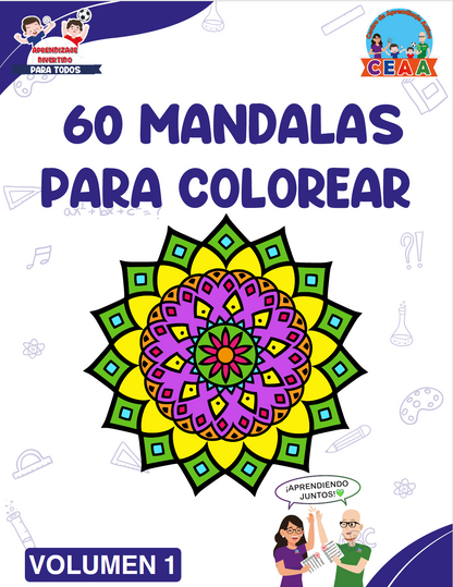 60 Mandalas para colorear