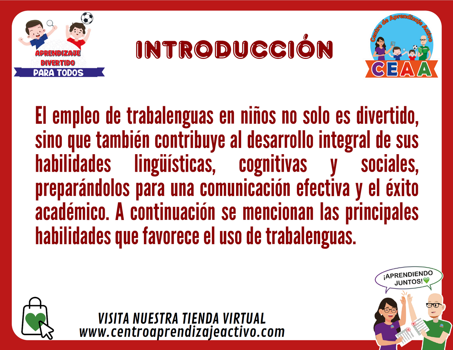 Colección 50 trabalenguas Volumen 1