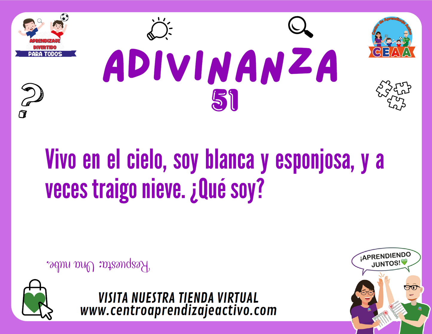 Colección de 50 Adivinanzas Volumen 2