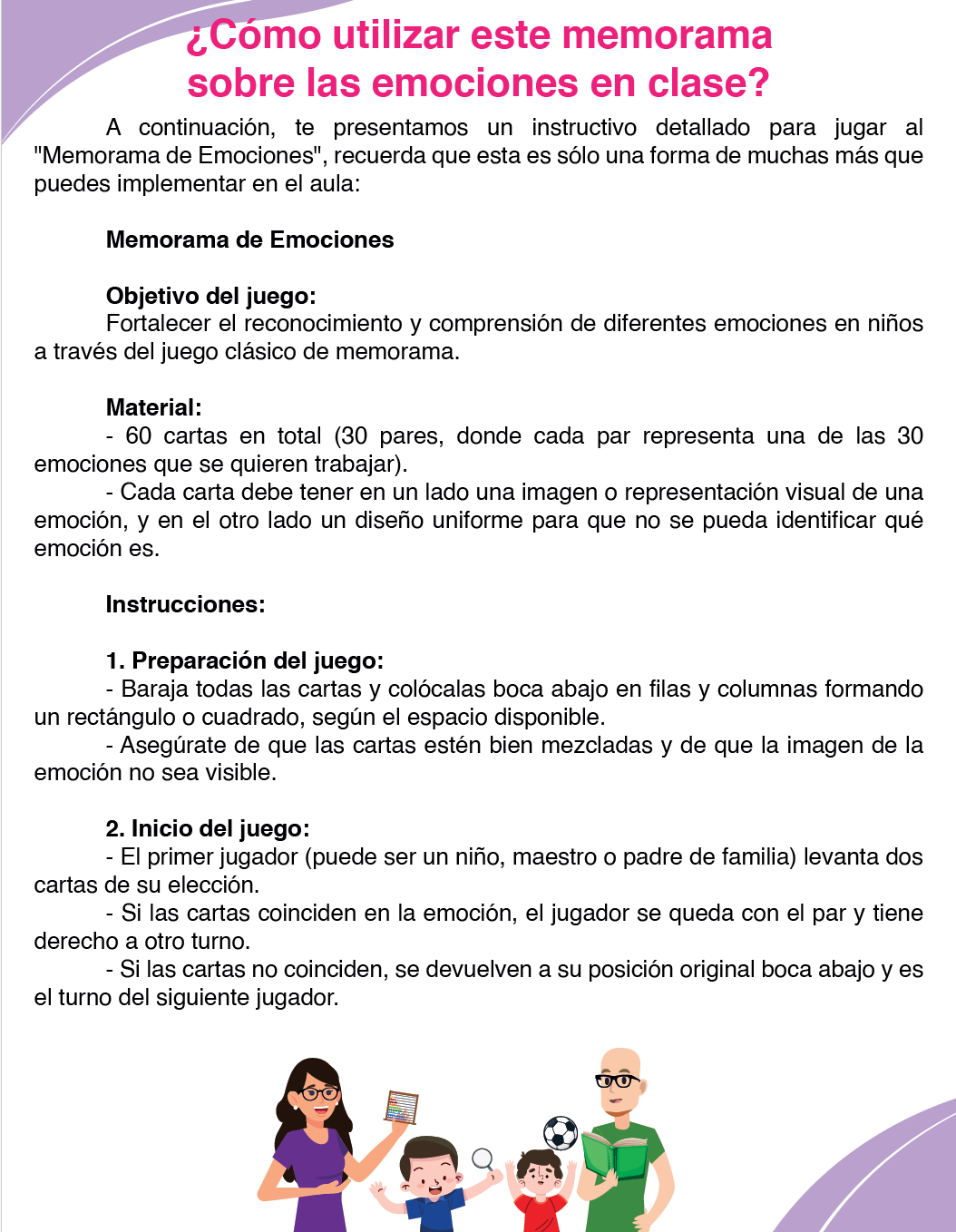 Memorama de las Emociones
