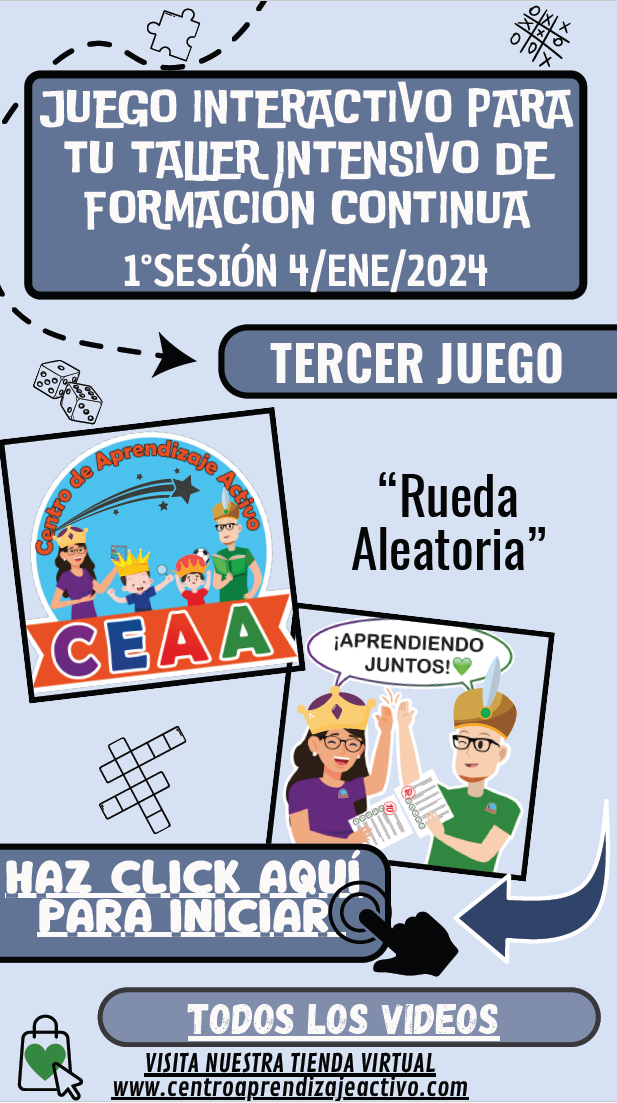 SESIÓN 1 Taller Intensivo 3 Juegos Interactivos Enero 2024