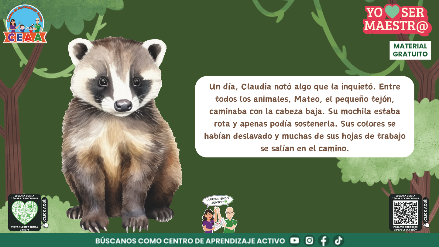 Historias para Maestros - CLAUDIA, LA MAESTRA CONEJO QUE ENSEÑÓ A VER CON EL CORAZÓN en PDF