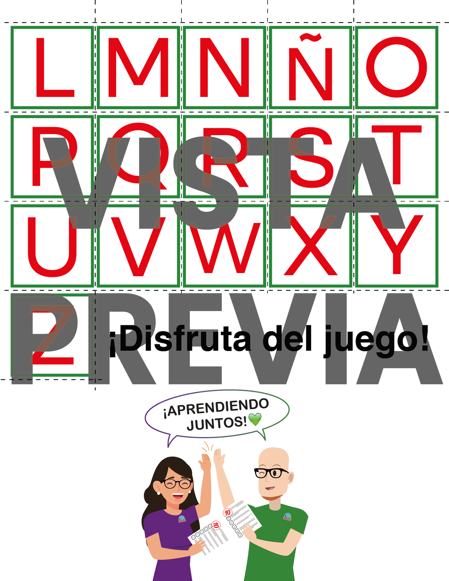 Juego Construye Palabras