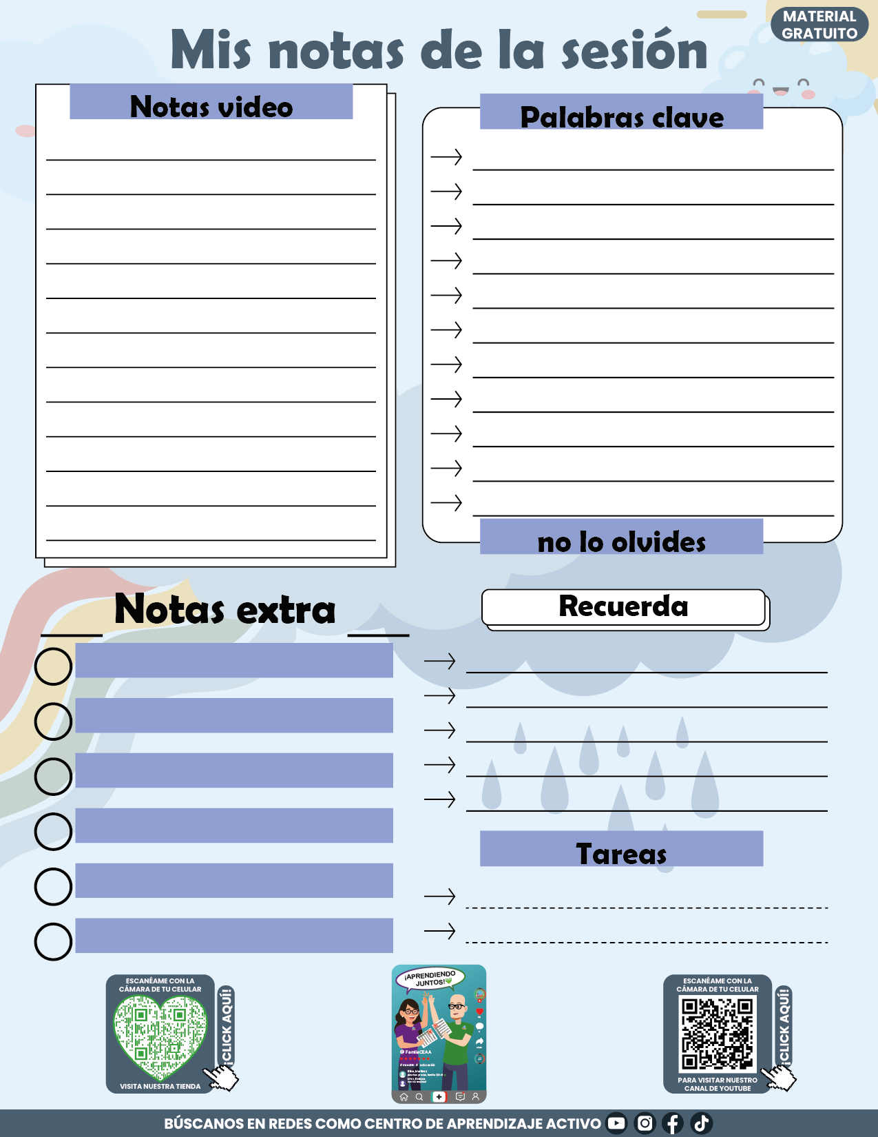 Cuadernillo Mis Apuntes de la Sesión CTE Fase Intensiva Sesión 4