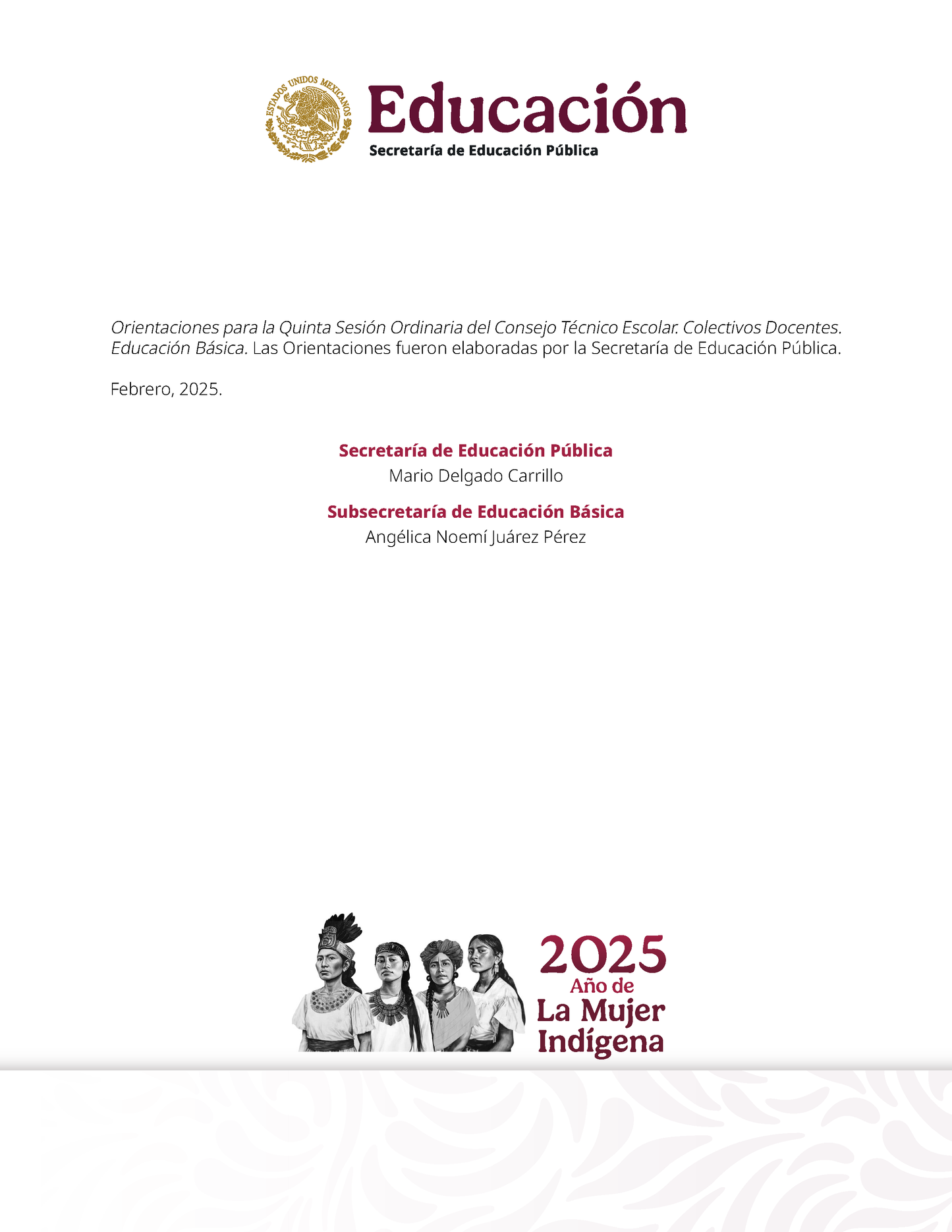 Cuadernillo CTE Quinta Sesión Febrero 2025
