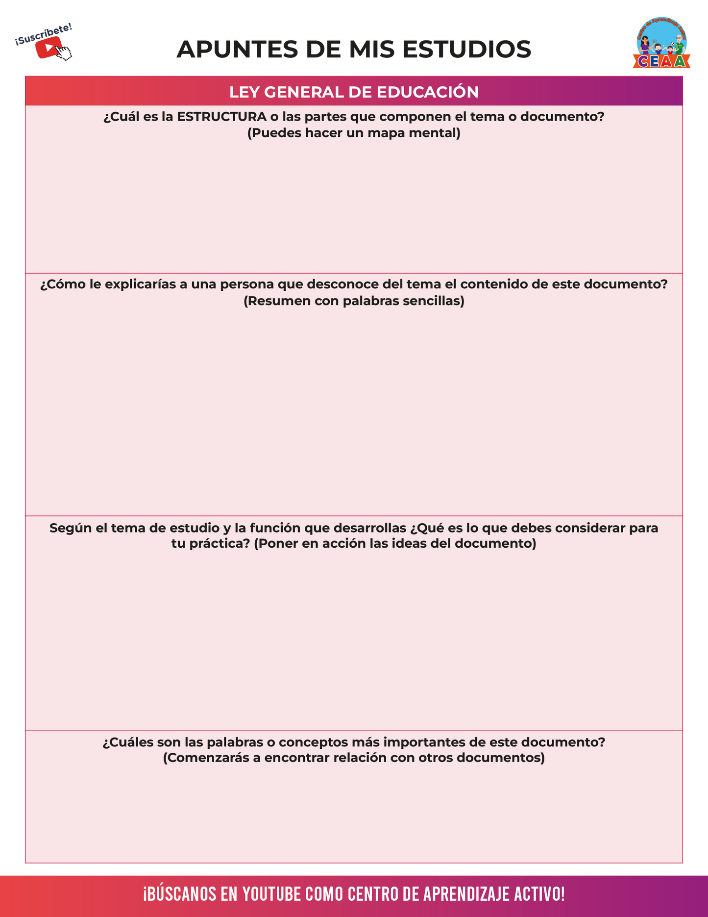 Cuadernillo de Estudios Promoción Horizontal 2025