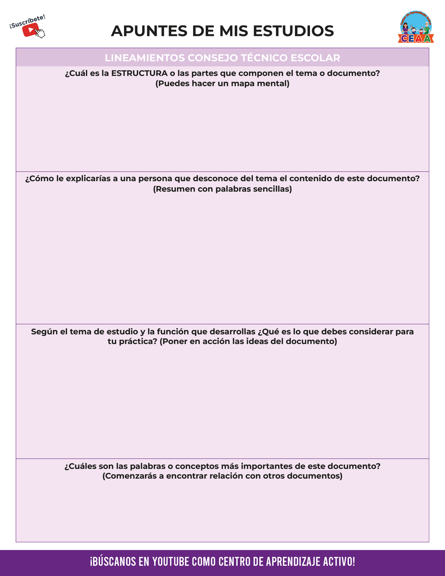 Cuadernillo de Estudios Promoción Horizontal 2025