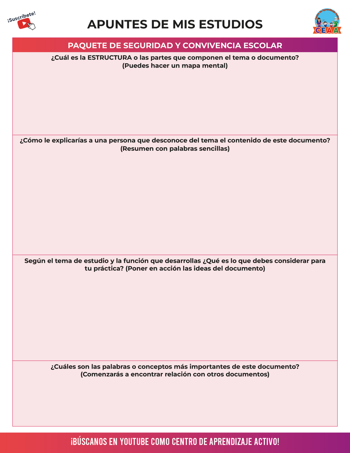 Cuadernillo de Estudios Promoción Horizontal 2025