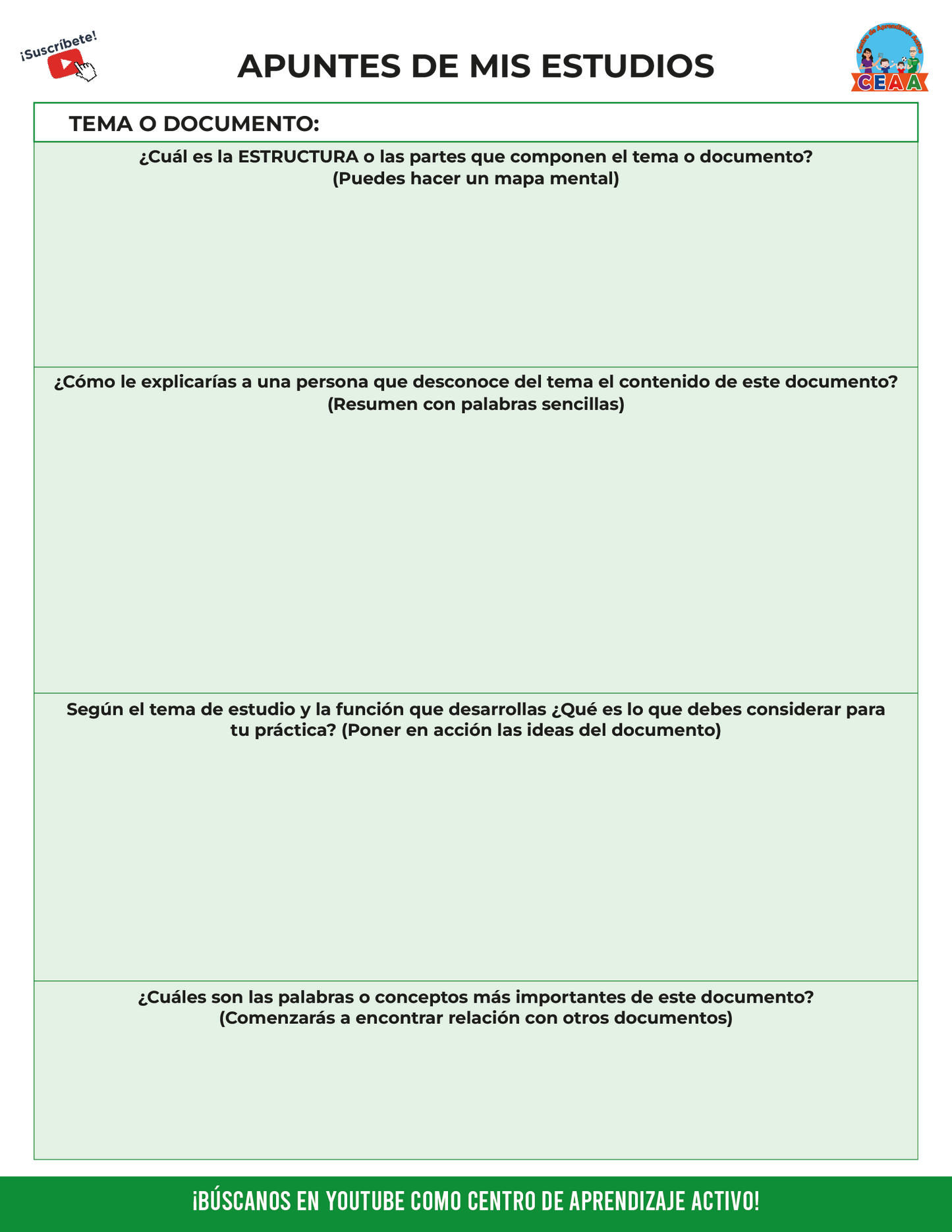 Cuadernillo de Estudios Promoción Horizontal 2025