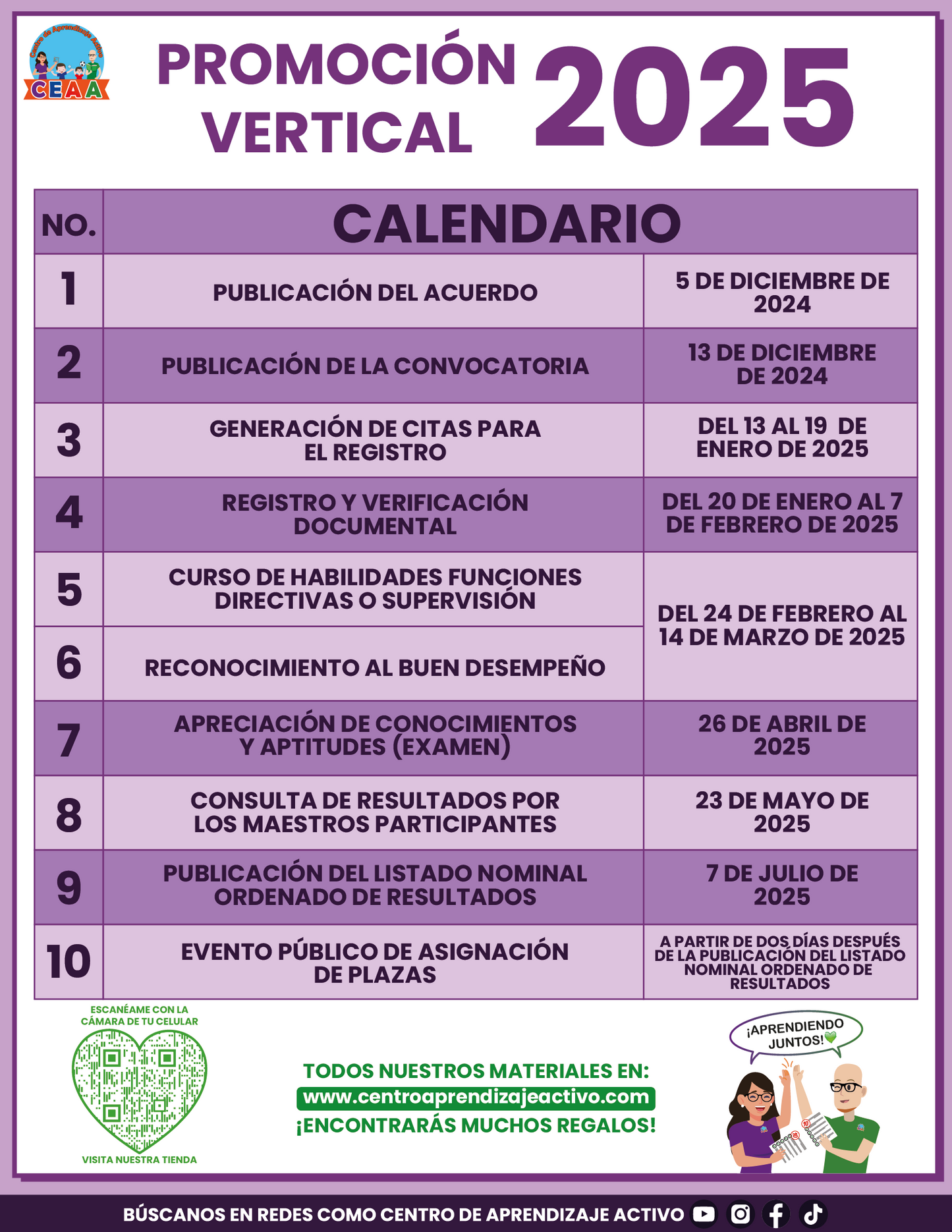 Cuadernillo de Estudio Promoción Vertical 2025