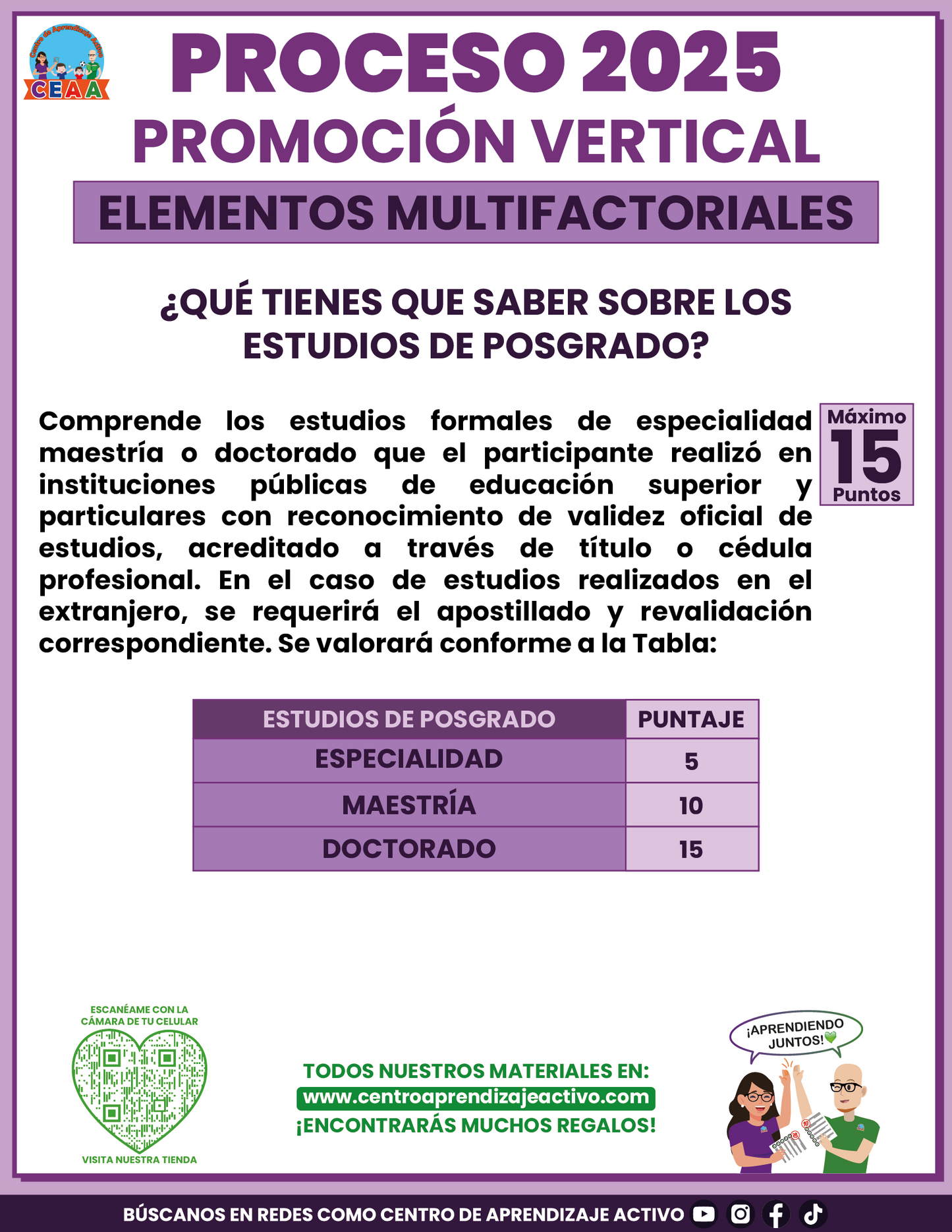 Cuadernillo de Estudio Promoción Vertical 2025