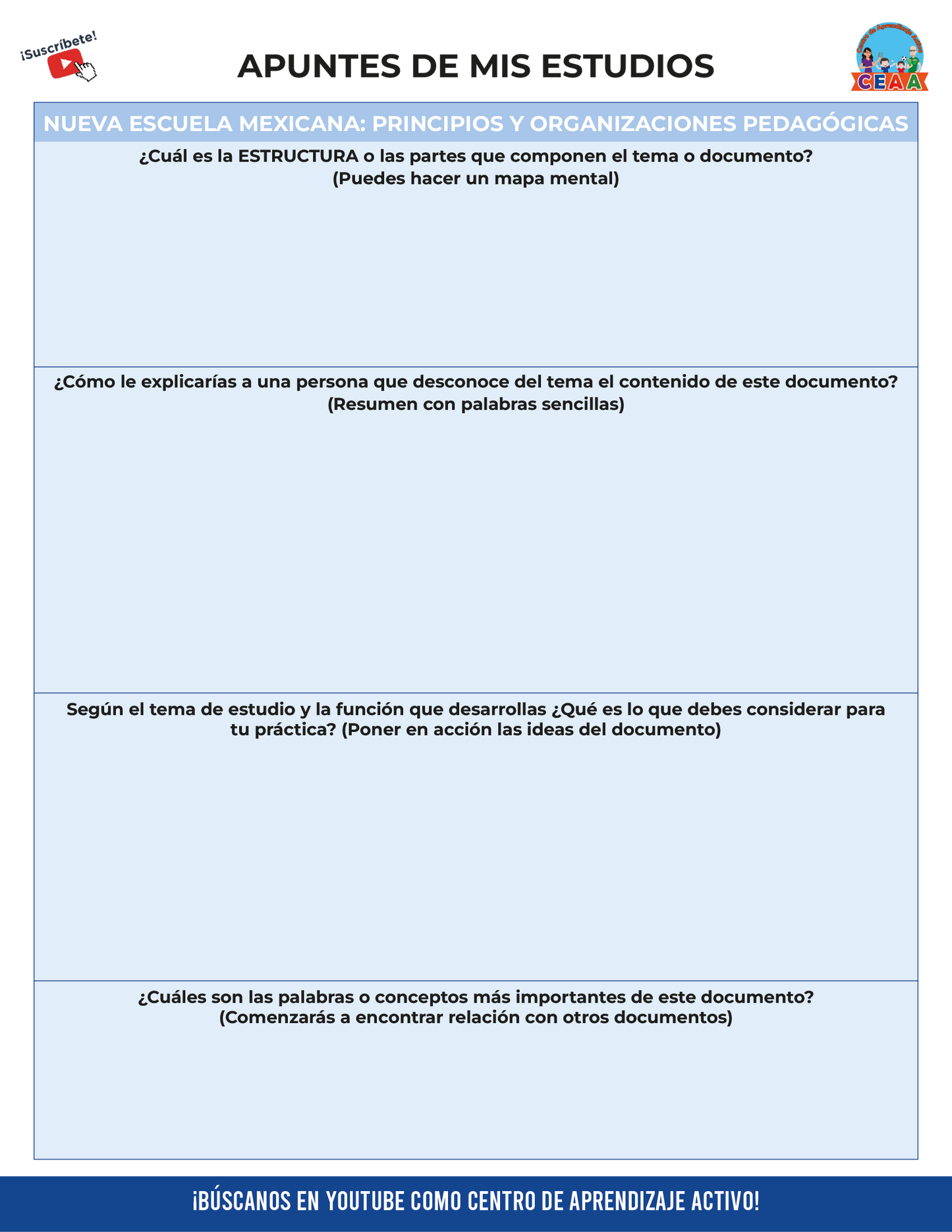 Cuadernillo de Estudio Promoción Vertical 2025