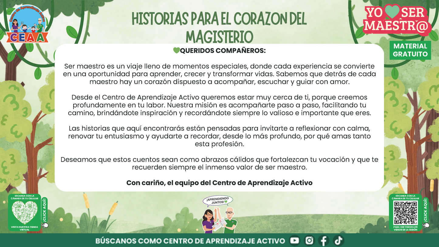 Historias para Maestros - EL VENADITO QUE APRENDIÓ A CONFIAR en PDF