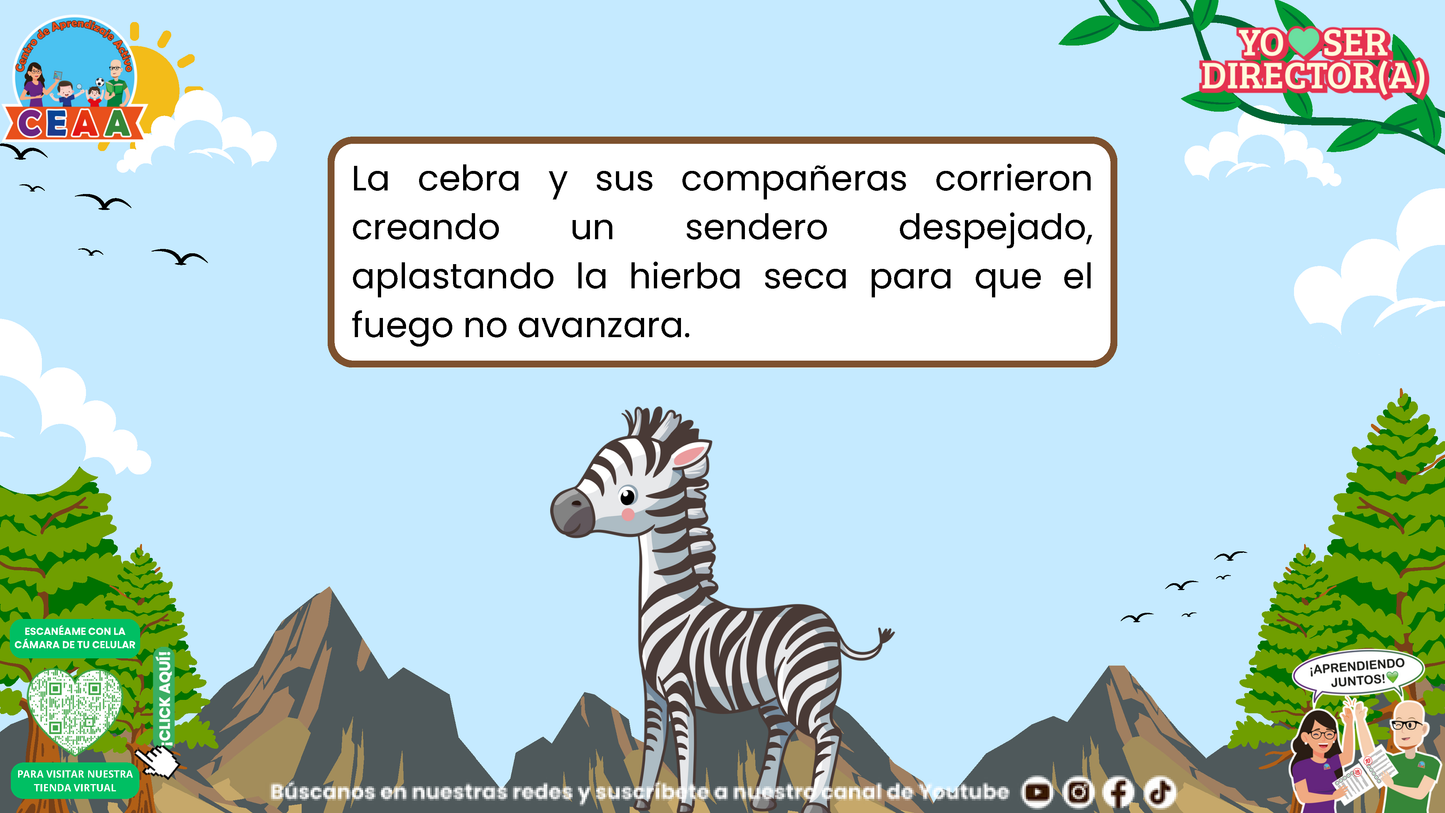 Historias para Directores - El León que Aprendió a Confiar en PDF