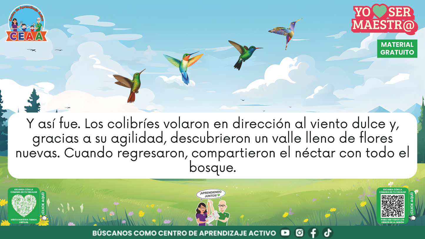 Historias para Maestros - EL ROBLE Y LOS COLIBRÍES en PDF