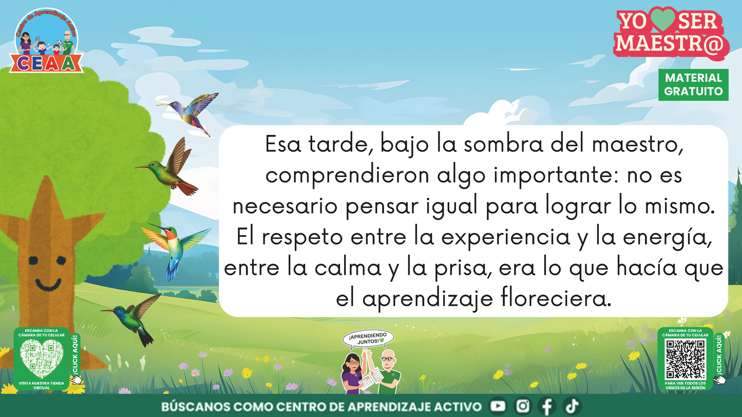 Historias para Maestros - EL ROBLE Y LOS COLIBRÍES en PDF