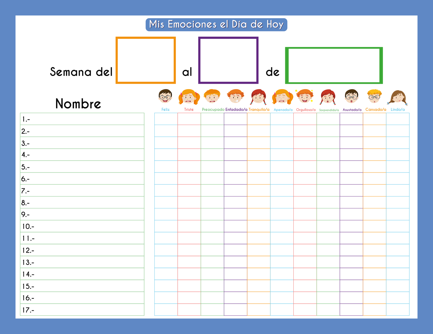 Paquete de Bienvenida Ciclo Escolar 2025 - 2026 Primaria en PDF (No Editable)