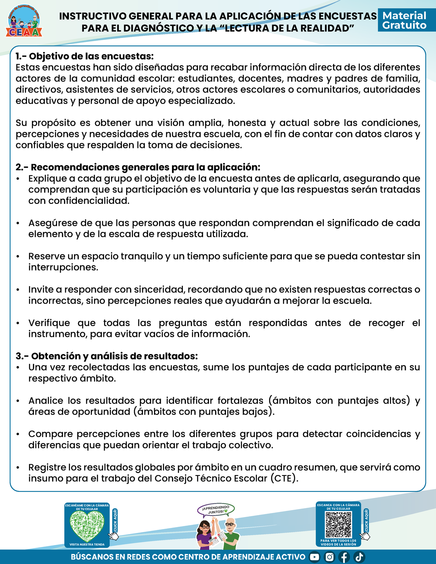 Encuestas para la Lectura de la Realidad en PDF