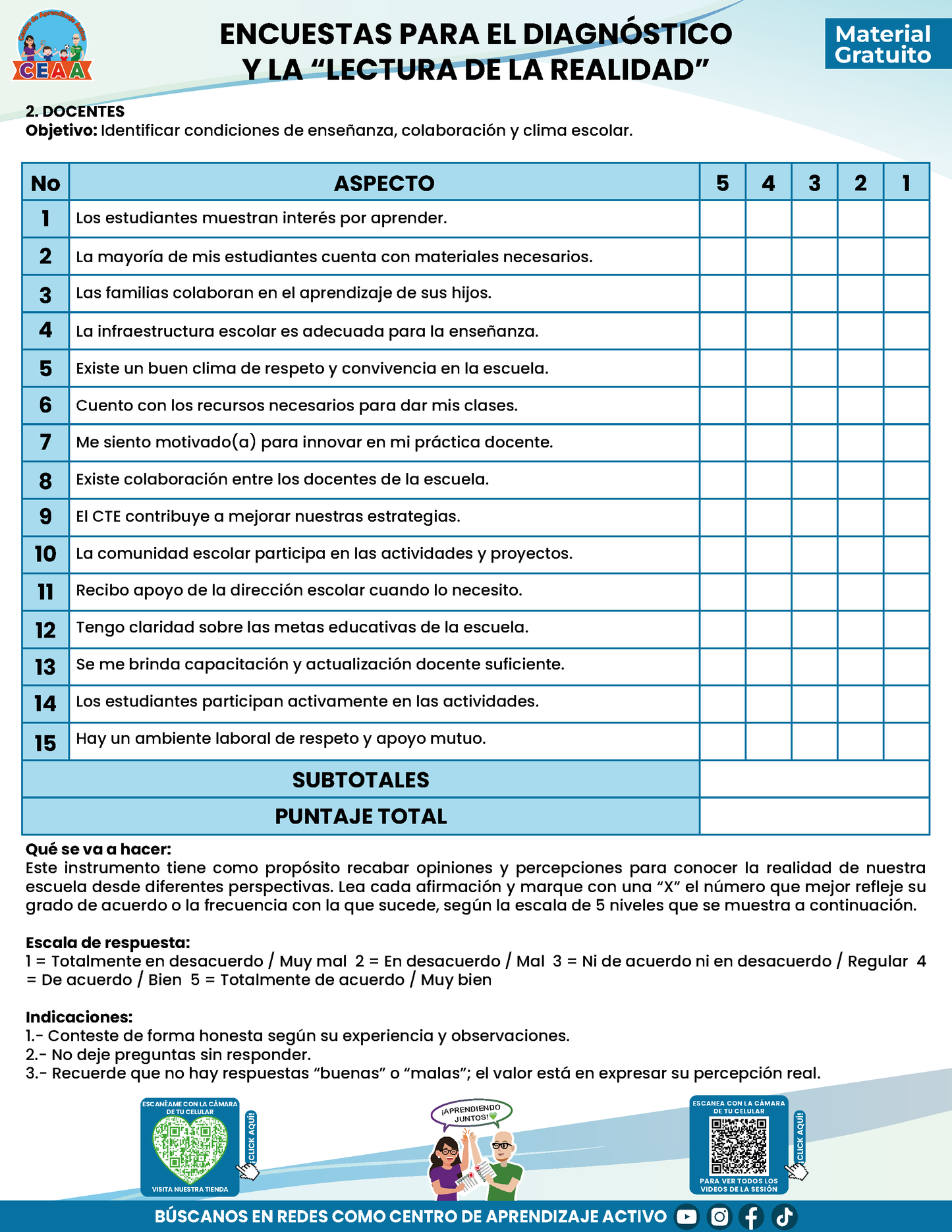 Encuestas para la Lectura de la Realidad en PDF