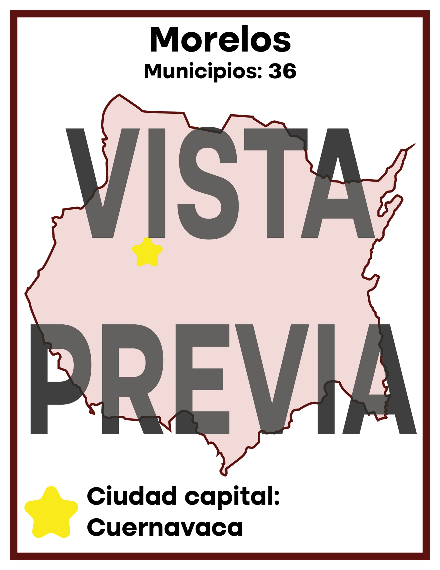 Láminas Educativas de los Estados de la República Mexicana