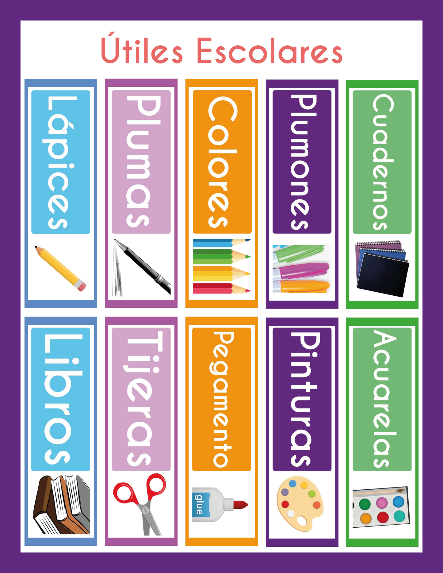 Paquete de Bienvenida Ciclo Escolar 2025 - 2026 Primaria en PDF (No Editable)