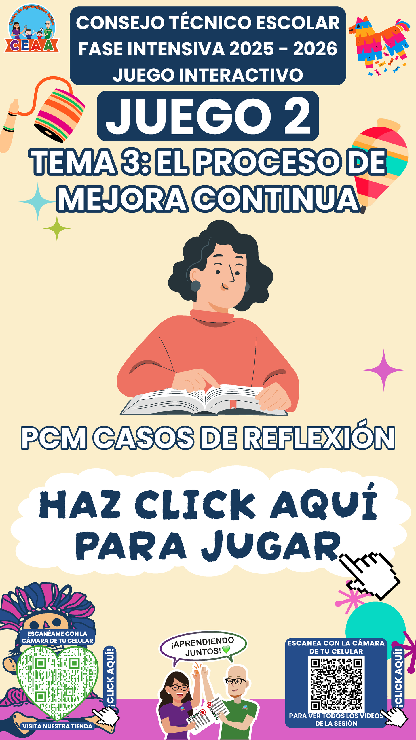 Juegos Interactivos CTE Fase Intensiva Temas 3 y 4 (Necesitan conexión a Internet)